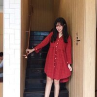 ĐẦM SM BABYDOLL SỌC VUÔNG