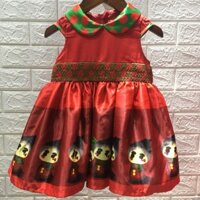 Đầm smock bé gái