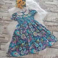 Đầm smock hoa cho bé (Tuyệt nhung )