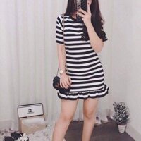 Đầm sọc ngang đuôi cá