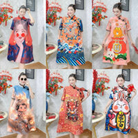 Đầm Sườn Xám Cách Tân 3D