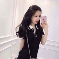 Đầm suông cổ sơmi