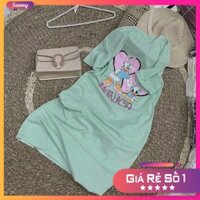 Đầm Suông Dáng Dài Chất Thun Lạnh - giá tận xưởng, giá sỉ, giá rẻ.