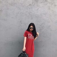 Đầm suông DIOR phom rộng