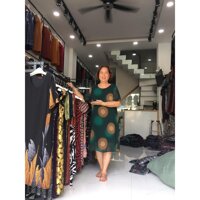 Đầm Suông  Voan 2 lớp  BIG SIZE cao cấp Từ 65kg đến 80kgSố 3