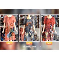 Đầm Suông  Voan 2 lớp  BIG SIZE cao cấp Từ 65kg đến 80kgSố 2