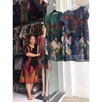 Đầm Suông  Voan 2 lớp  BIG SIZE cao cấp Từ 65kg đến 80kgSố 5