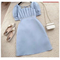 Đầm tapta xanh mint đính hat Giá 320k Hàng coa sẵn giao ngay Eo dưới 74cm