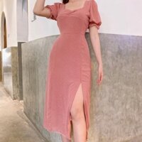 ĐẦM TAY BỒNG CHẤM BI HỒNG NHÍU NGỰC