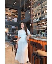 ĐẦM TAY NGẮN DÚN BỤNG - 2461