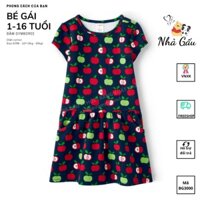 Đầm tay ngắn táo bé gái GYMBOREE BG2250