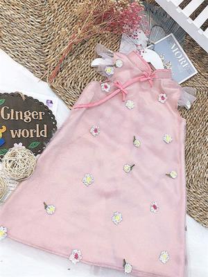 Đầm thanh lịch cho bé Ginger World SC309