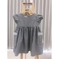 Đầm thiết kế tay phồng ngắn cho bé gái ( RB02)
