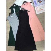 Đầm thun co giãn 4 chiều