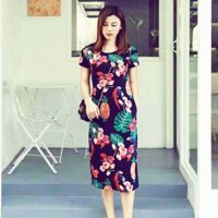 Đầm thun cotton 4 chiều