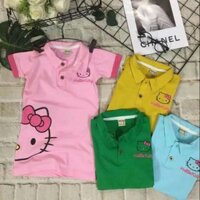 Đầm thun kitty cho bé gái