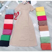 Đầm thun maxi phom dài dáng đẹp