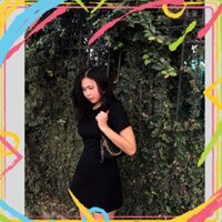 Đầm thun ôm body nữ SANMAY Váy Polo suông cotton 4 chiều sang chảnh, đi chơi, đi biển, thiết kế 3 màu xám đen hồng VD035