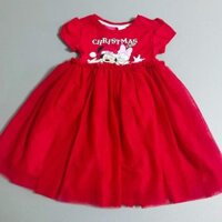 Đầm thun phối voan hình Mickey hàng Disney