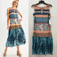 Đầm thun sát nách dáng dài SANDRA DARREN xuất xịn