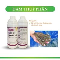 Đạm thủy phân 1 lít thủy sản kích thích tôm nhỏ bắt mồi, tăng trọng nhanh ,tiết kiệm thời gian nuôi