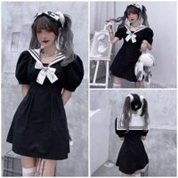 ĐẦM THUỶ THỦ CHIẾT EO KÈM NƠ( ảnh thật ở cuối)