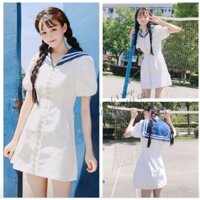 Đầm thủy thủ lolita hàn quốc cực xinh