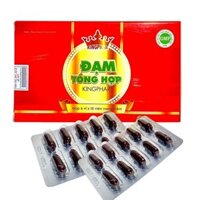 Đạm tổng hợp kingphar - Bổ sung vitamin và khoáng chất , kẽm cho cơ thể, tăng đề kháng - Hộp 60 viên