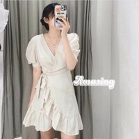 Đầm Trắng Chéo tà bèo