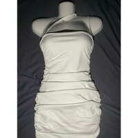 đầm trắng ôm body 100% thun lạnh , cực mát cực ôm body