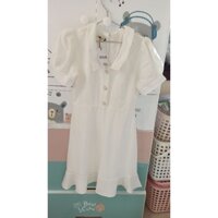 Đầm trắng tiểu thư hãng Gola design size M