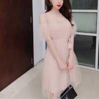 Đầm trễ vai fiona dress