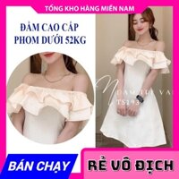 ĐẦM TRỄ VAI NỮ TS193 ⚡HÀNG ĐẸP⚡ẢNH THẬT⚡ ĐẦM TRỄ VAI PHỐI BÈO ⚡ ĐẦM NỮ ĐI TIỆC  MY