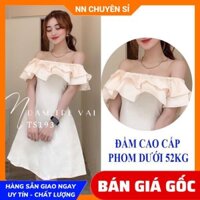 ĐẦM TRỄ VAI PHỐI BÈO TS193 🔆 HÀNG ĐẸP🔆ẢNH ĐẸP🔆 ĐẦM NỮ ĐI TIỆC🔆 ĐẦM TRỄ VAI NỮ 🔆