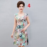 Đầm trung niên hoa tặng mẹ