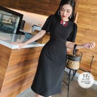 Đầm vải umi cao cấp