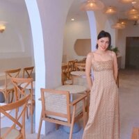 Đầm váy 2 dây chât lạnh hoa văn nhún ngực Chất QUảng Châu siêu sang ( HÀNG TẬN XƯỞNG )