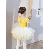 Đầm / Váy ballet màu vàng váy rời cho bé gái