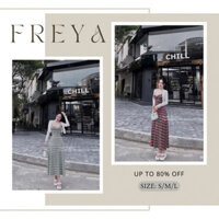 🛍Đầm Váy Nữ🛍  Đầm thời trang nữ chất thun gân 2 dây kèm khoác dài tayváy dài phù hợp mặc đi chơi đi dạo