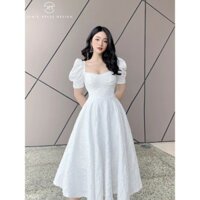 Đầm  váy thiết kế bán livestream