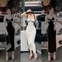 ĐẦM VIỀN ÔM BODY HAI DÂY ĐẸP LẮM LUÔN 1972