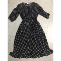 Đầm voan chấm bi nữ.