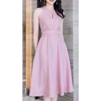 Đầm voan đầm sát nách Si tuyển Nhật Hàn