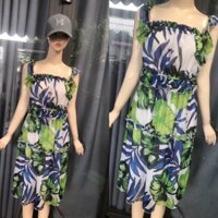 Đầm voan dáng suông tay cánh tiên combo