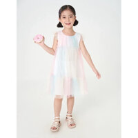 Đầm voan đuôi cá tay cánh tiên cho bé gái (từ 2t - 10t)