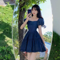 ĐẦM XANH COBAN DÁNG XOÈ