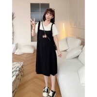 ĐẦM XINH -VÁY BẦU LEN QUẢNG CHÂU MONGTOGHI MỀM MẠI DÀY DẶN THÊU GẤU DỄ THƯƠNG MẶC BẦU VÀ SAU SINH