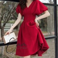 ĐẦM XOÈ CÁNH DƠI, XẾP LY 2 MÀU