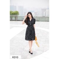 ĐẦM XÒE CAO CẤP K310 - Fleur Boutique (Hàng may thiết kế ,ảnh thật shop tự chụp)