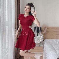 Đầm Xòe Dáng Ngắn Hở Lưng Sexy Siêu Hot MK0067